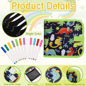 Planet Gates Erasable Doodle Book Reusable Drawing Board With Magic Pens Painting Toys For Kids Montessori Educational Toy DIY Toddlers Gift