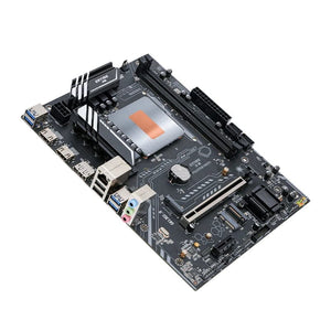 Planet Gates ERYING DIY Desktop Motherboard with Onboard 11th Core CPU 0000 ES 1.8GHz-4.5GHz 6C12T 18MB Cache(Refer To i7 11600H) Gaming PC
