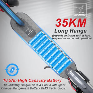Planet Gates ES80 10.5AH 31KM/H / france AOVOPRO ES80 Electric Scooter 350W Motor 10.5AH Battery 31KM/H Max Speed 35KM Super Range 8.5Inch Folding Adults APP Scooter