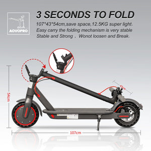 Planet Gates ES80 10.5AH 31KM/H / france AOVOPRO ES80 Electric Scooter 350W Motor 10.5AH Battery 31KM/H Max Speed 35KM Super Range 8.5Inch Folding Adults APP Scooter