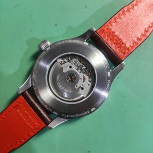 Planet Gates 【Escapement Time】Automatic PT5000 Movement Pilot Watch withType-B or Type-A   Black Dial and 40mm Case waterproof 100M