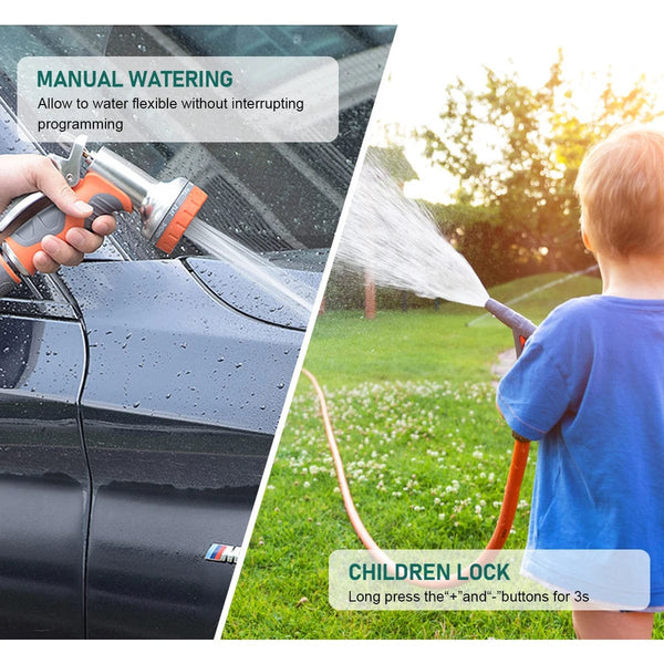 Planet Gates Eshico Garden Water Timer Automatic Rain Delay System Plants Lawn Greenhouse Drip Irrigation Equipment Self-watering Device