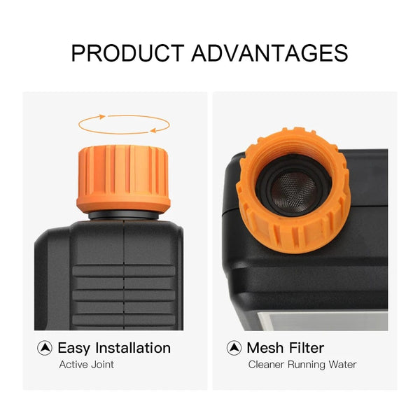 Planet Gates Eshico Hot Selling Garden Intelligent Irrigation System Outdoor Rain Delay Water Timer Automatic Digital Sprinkler Controller