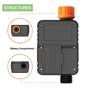 Planet Gates Eshico Hot Selling Garden Intelligent Irrigation System Outdoor Rain Delay Water Timer Automatic Digital Sprinkler Controller