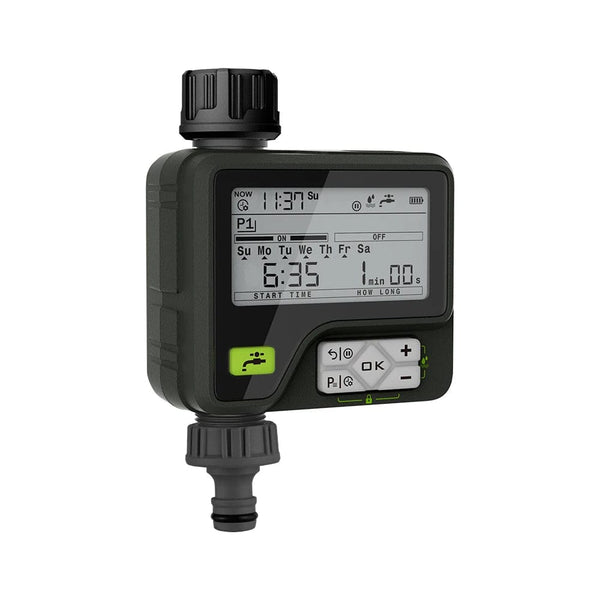 Planet Gates Eshico Super Irrigation System 6 Adjustable Program Rain Sensing Precise Automatic Timing Digital Water Timer Garden Sprinkling