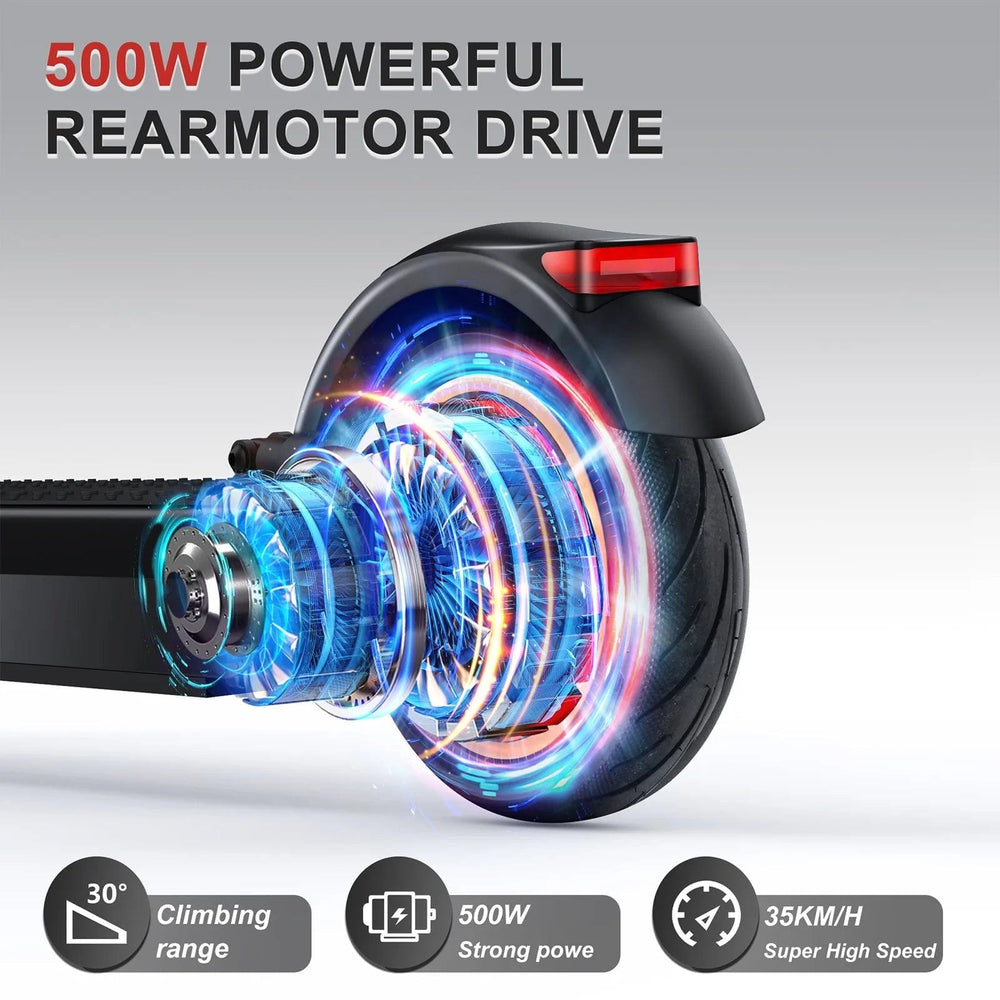 Planet Gates ESMax 1000W 14.5AH / france AOVOPRO ESMax 45KM Electric Scooter 35KM/H Fast Speed 1000W Peak Power 10 Inch Anti-puncture Air Tire 14.5AH Folding E-scooter