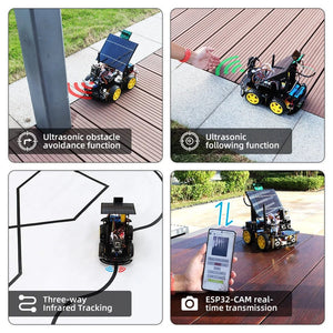 Planet Gates ESP32 Automation Robot Kits for Arduino Solar Charging Best Selling Consumer Electronics Artificial Intelligence Smart Robot Kit