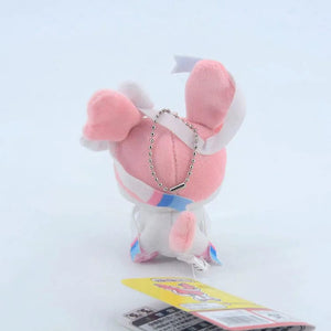 Planet Gates Espeon / 10cm Pokemon Eevee Stuffed Plush Doll Q Version Sylveon Eeveelution Glaceon Leafeon Umbreon Espeon Jolteon Vaporeon Pet Elves Gift
