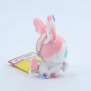 Planet Gates Espeon / 10cm Pokemon Eevee Stuffed Plush Doll Q Version Sylveon Eeveelution Glaceon Leafeon Umbreon Espeon Jolteon Vaporeon Pet Elves Gift
