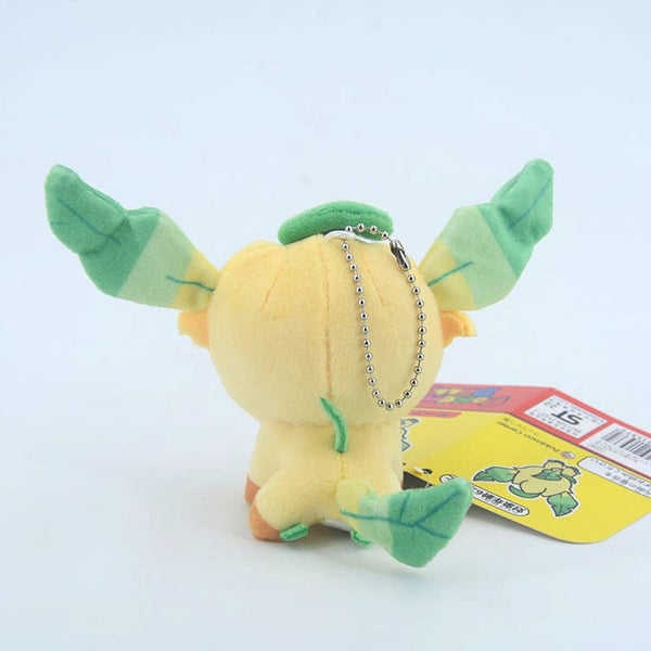 Planet Gates Espeon / 10cm Pokemon Eevee Stuffed Plush Doll Q Version Sylveon Eeveelution Glaceon Leafeon Umbreon Espeon Jolteon Vaporeon Pet Elves Gift