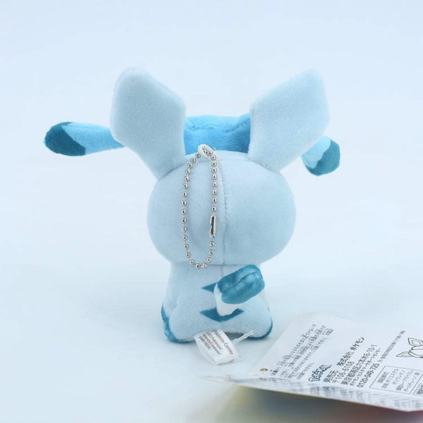 Planet Gates Espeon / 10cm Pokemon Eevee Stuffed Plush Doll Q Version Sylveon Eeveelution Glaceon Leafeon Umbreon Espeon Jolteon Vaporeon Pet Elves Gift