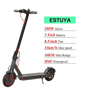 Planet Gates ESTUYA JUICEASE ESTUYA/ES80/ESMAX Electric Scooter For Adult 350/500W Motor E-scooter 35KM/H Max Speed 8.5/10inch Electric Kick Scooter