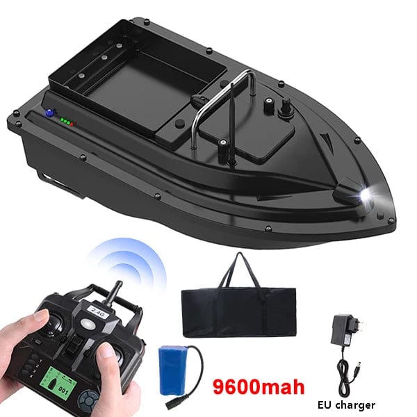 Planet Gates EU 9600mah Bag RC Fishing Bait Boat with Bag GPS Auto Return 2KG Load Bin 500M Distance Night Light 12000mah 6 Hours RC Ship Toy