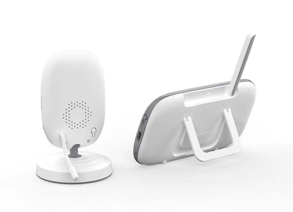 Planet Gates EU Plug Cdycam Wireless Video Baby Monitor 3.5 Inch With Lullabies Auto Night Vision Two Way Intercom Temperature Monitoring Babysitter