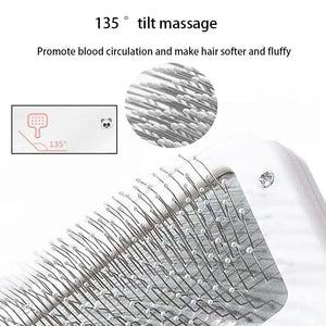 Planet Gates EU plug Pet Hair Dryer 2 with Slicker Brush Grooming for Cat and Dog Brush Professional Home Grooming Furry Drying Portable Dog Blower