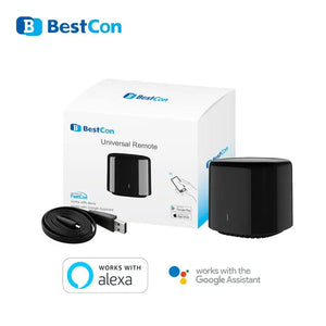 Planet Gates EU Plug RM4C mini Broadlink APP Bestcon RM4C mini Universal Wifi IR Mini Remote Control Compatible Alexa Google Assistant For AC