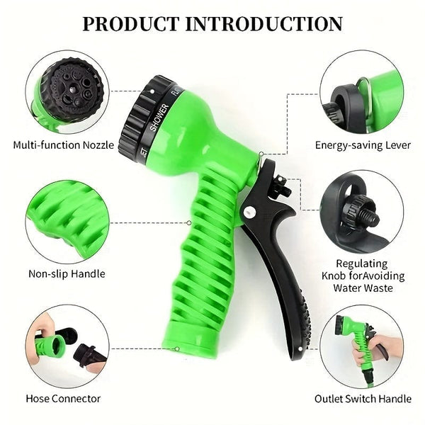 Planet Gates European And American Universal Thickened And Reinforced Car Washing Pipes Garden Watering Irrigation Hose Magical Retractable Water Pipe