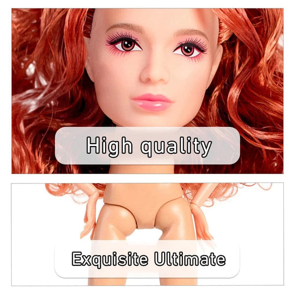 Planet Gates European Fashion 1/6 BJD Doll Body Daily Outfit Party Cute Gown for Barbie Doll 12'' Toy Kids DIY Toys Birthday Gifts