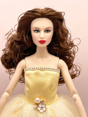 Planet Gates European Fashion Black Lace Golden Dress Set for 30cm 1/6 Anime BJD Doll Clothes Accessories Girls DIY Toys Birthday Gifts