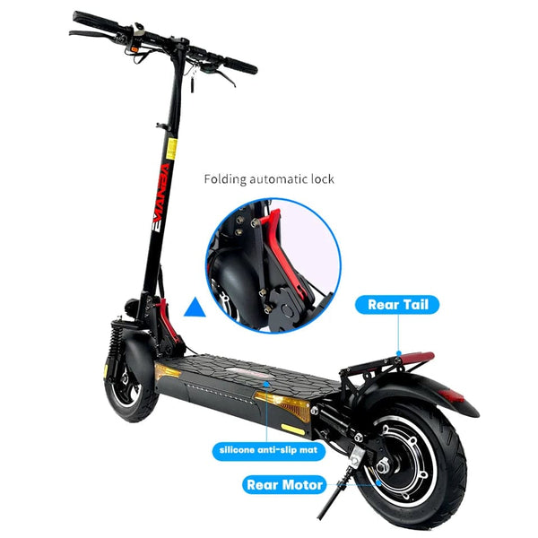 Planet Gates European US Warehouse Foldable 2 Wheel Portable Mobility Electric Scooter 800w For Adult