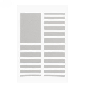 Planet Gates EVA Grey For Any Rings Size Adjust Stickers Silicone Transparent Big Size Ring Invisible Fixed Tightener Reducer Resizing Jewelry Tools