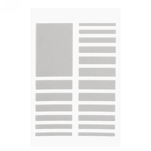 Planet Gates EVA Grey For Any Rings Size Adjust Stickers Silicone Transparent Big Size Ring Invisible Fixed Tightener Reducer Resizing Jewelry Tools