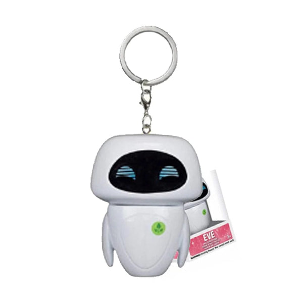 Planet Gates EVE Hot Keychain Wall-E Robot Wall E & EVE PVC Action Figure Collection Model Toys Pendant Vinyl Figure Collection Model Toys Gifts