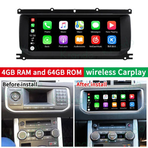 Planet Gates Evoque4G 64G / CHINA Krando Android Car Radio For Range Rover Land Rover Evoque LRX L538 2012-2018 Autoradio Multimedia Navigation GPS AC Screen