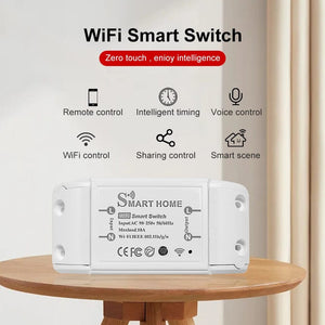 Planet Gates eWelink Switch 8Pcs / CHINA New DIY Smart Wireless Remote Switch Socket Smart Home Automation Remote Control Switch Relay Smart Life/Tuya with Alexa Google
