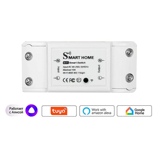 Planet Gates eWelink Switch 8Pcs / CHINA New DIY Smart Wireless Remote Switch Socket Smart Home Automation Remote Control Switch Relay Smart Life/Tuya with Alexa Google