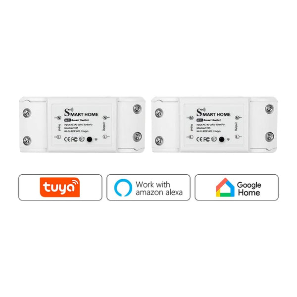 Planet Gates eWelink Switch 8Pcs / CHINA New DIY Smart Wireless Remote Switch Socket Smart Home Automation Remote Control Switch Relay Smart Life/Tuya with Alexa Google
