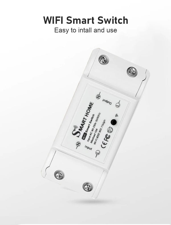 Planet Gates eWelink Switch 8Pcs / CHINA New DIY Smart Wireless Remote Switch Socket Smart Home Automation Remote Control Switch Relay Smart Life/Tuya with Alexa Google