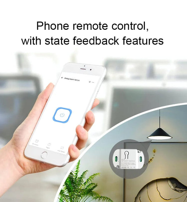 Planet Gates eWelink Switch 8Pcs / CHINA New DIY Smart Wireless Remote Switch Socket Smart Home Automation Remote Control Switch Relay Smart Life/Tuya with Alexa Google
