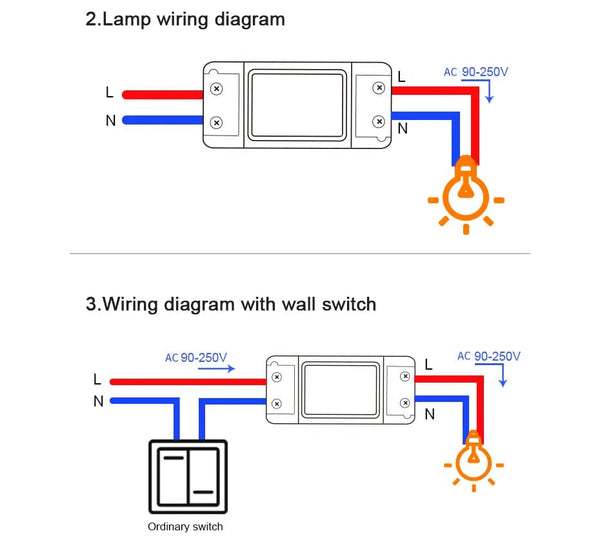 Planet Gates eWelink Switch 8Pcs / CHINA New DIY Smart Wireless Remote Switch Socket Smart Home Automation Remote Control Switch Relay Smart Life/Tuya with Alexa Google