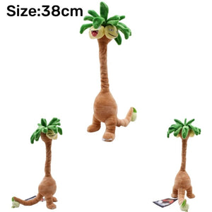 Planet Gates Exeggutor-Alola Legendary Pokemon Plush Toys Lugias Lucario Giratina Koraidon Zacian Solgaleo Figures Cartoon Soft Stuffed Toy Gifts