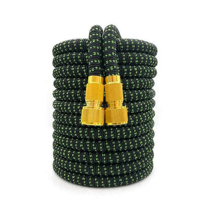 Planet Gates Expandable Double Metal Connector Garden Water Hose High Pressure Pvc Reel Magic Water Pipes for Garden Farm Irrigation Car Wash
