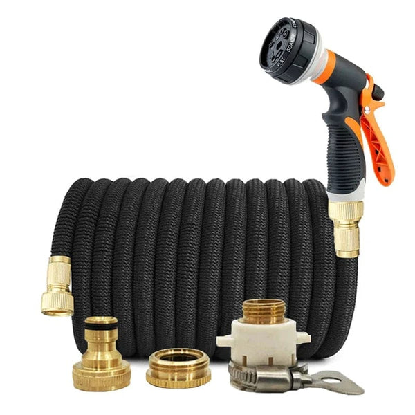 Planet Gates Expandable Double Metal Connector Garden Water Hose High Pressure Pvc Reel Magic Water Pipes for Garden Farm Irrigation Car Wash