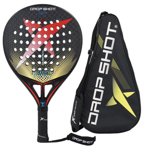 Planet Gates EXPLORER PRO 4.0 Mens Tennis Padel Racket 3K/12K Carbon Fiber EVA Padel Paddle Racket with Cover Bag