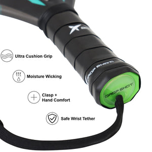 Planet Gates EXPLORER PRO 4.0 Mens Tennis Padel Racket 3K/12K Carbon Fiber EVA Padel Paddle Racket with Cover Bag