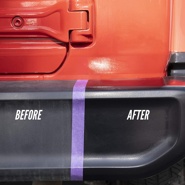 Planet Gates External Plastic Restorer Longlasting Hydrophobic Protection Coating Oxidized White And Faded Repair Back To Black For Plastic Trim Car Detailing