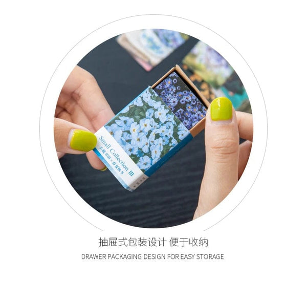 Planet Gates F 100 pcs Spring summer autumn winter Kraft Paper Mini Greeting Card INS flower Postcard Letter Envelope Decoration LOMO Cards