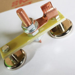 Planet Gates F 1pcs Welding Magnet Head Magnetic Welding Ground Clamp Holder Fixture Strong Welder Sheet Metal Repair Machine Ground Wire Clamp