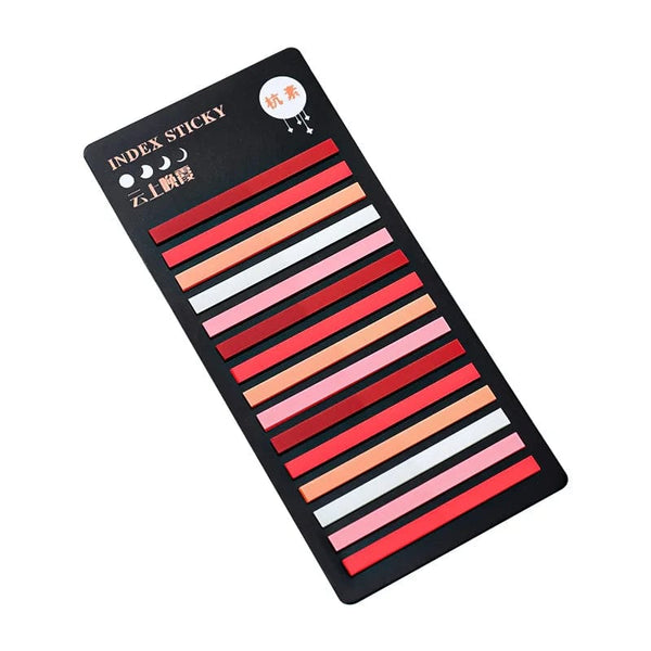 Planet Gates F 300 Sheets Transparent Rainbow Index Memo Pad It Sticky Notepads Paper Sticker Notes Bookmark School Supplies Kawaii Stationery