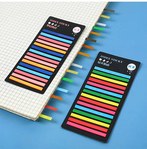 Planet Gates F 300 Sheets Transparent Rainbow Index Memo Pad It Sticky Notepads Paper Sticker Notes Bookmark School Supplies Kawaii Stationery