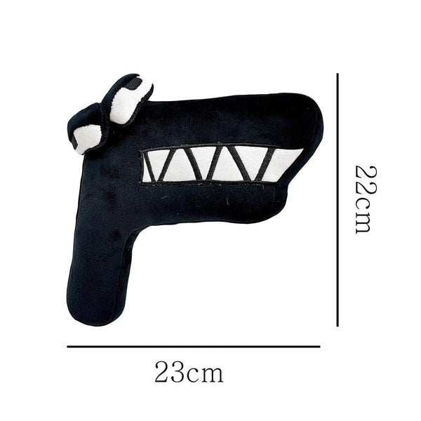 Planet Gates F Alphabet Lore Plush Toys English Letter Stuffed Animal Plushie Doll Toys Gift for Kids Children Educational Alphabet Lore (A-Z)