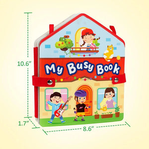 Planet Gates F Blue Busy Board Montessori Toys for Toddler Busy Book Sensory Preshool Early Education Learning Fine Motor Skills Toys For Children