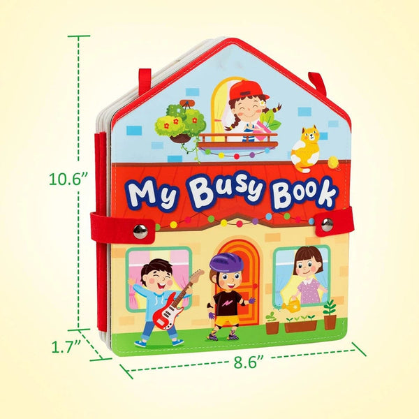 Planet Gates F Blue Busy Board Montessori Toys for Toddler Busy Book Sensory Preshool Early Education Learning Fine Motor Skills Toys For Children