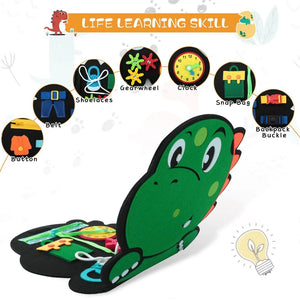 Planet Gates F Blue Busy Board Montessori Toys for Toddler Busy Book Sensory Preshool Early Education Learning Fine Motor Skills Toys For Children