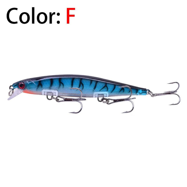 Planet Gates F Proleurre Fishing Lures 11cm 13.8g Sinking Minnow Wobblers Plastic Artificial Baits With Hook for Bass Pike Carp Swimbait Tackle