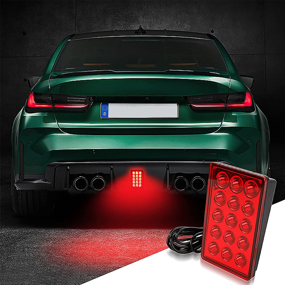 Planet Gates F1 Style Led Brake Pilot Lights 12V 15led Rear Tail Lights Auto  Flash Warning Reverse Stop Safety Signal Lamps For Car SUV Moto